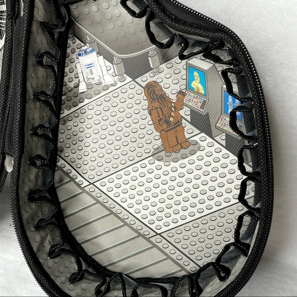 LEGO Star Wars Millennium Falcon Carrying Case Bag ZipBin Storage Case - Picture 7 of 12